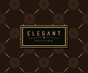 Vector abstract geometric pattern background, elegant decoration