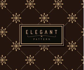 Vector abstract geometric pattern background, elegant decoration