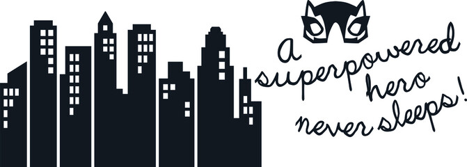 vector skyscraper pencil drawing print design.