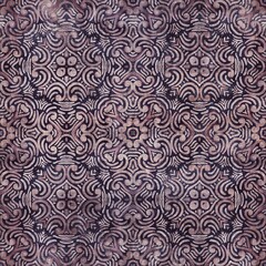 Fototapeta premium Luxury purple and tan damask seamless pattern. High quality illustration. Mysterious and luxurious grape and beige colored ornamental textured pattern swatch. Fancy and glamorous romantic design.