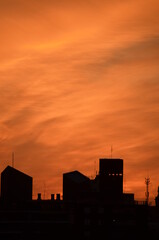 Atardecer en la ciudad