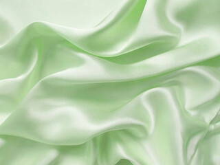 Texture satin. silk background. shiny wavy pattern canvas. color fabric, cloth