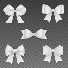 set of paper bows