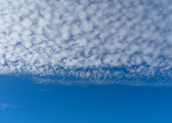 blue sky with clouds