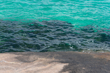 turquoise tropical water