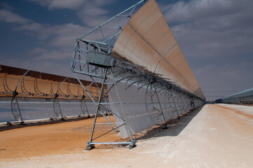 Solar Power Will be Produced in Desert - Shams 1
