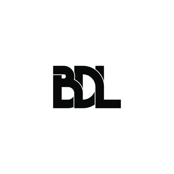 bdl letter original monogram logo design