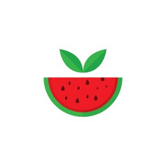watermelon logo template