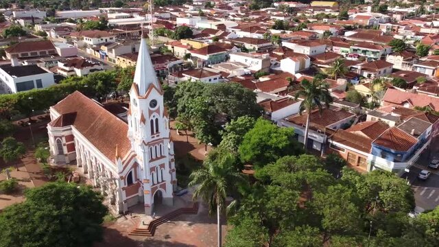 Jardinopolis, Igreja Matriz, S&atilde;o Paulo, interior de S&atilde;o Paulo, imagens a&eacute;reas 