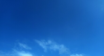 blue sky with clouds