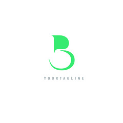 Letter B logo icon vector template.