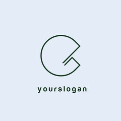 Letter E logo icon vector template.