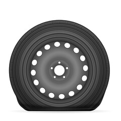Flat tire