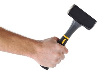 Hand Holding Hammer