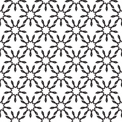 Fototapeta premium Seamless vector pattern of abstract Geometric design isolated on a white background. Abstract geometric pattern. Suits for Decorative Paper, Packaging, Covers, Gift Wrap, etc. Vector EPS10.
