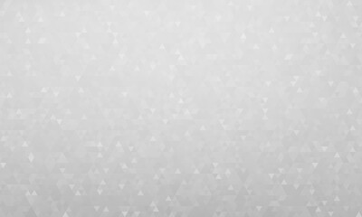 Abstract geometric background, pattern of triangles in good grey, design for poster, banner, card and template. Vector illustration