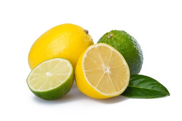 Lemons and Limes with Leaf