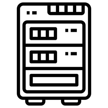 Database Server Cabinet 