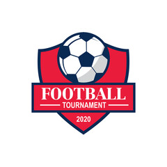 Obraz premium Football Vector , Sport Logo Vector