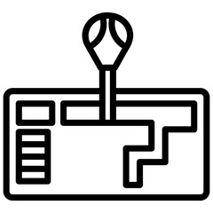 Automobile Gearbox Vector 