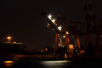 bridge at night