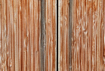 Old brown vintage grunge background made of vertical wooden boards