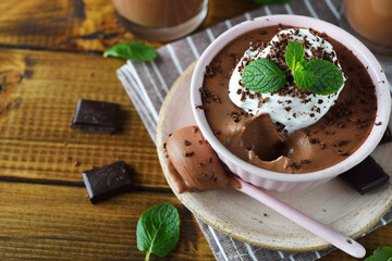 Chocolate mousse