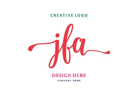 JFA lettering logo is simple, easy to understand and authoritative