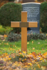 Friedhof, Grabstein, Statue