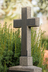 Friedhof, Grabstein, Statue