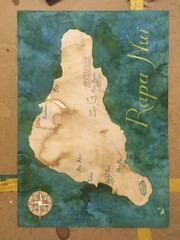 Carte Ile de Paques