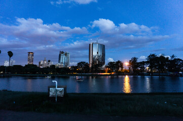 Nairobi twilight