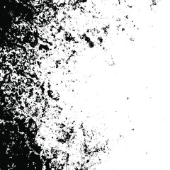 Obraz premium Vector grunge texture. Black and white abstract background. Eps10