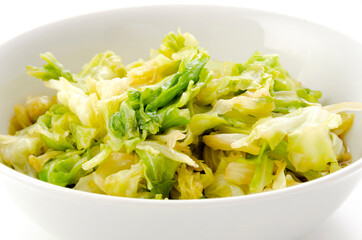 キャベツのシンプルおかず