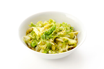 キャベツのシンプルおかず