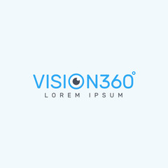 Fototapeta na wymiar Vision 360 Logo