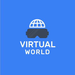 Virtual World Logo