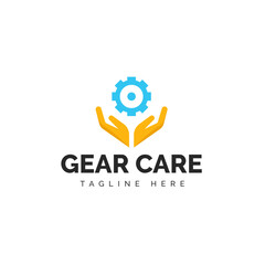 Obraz premium Gear Care Vector 