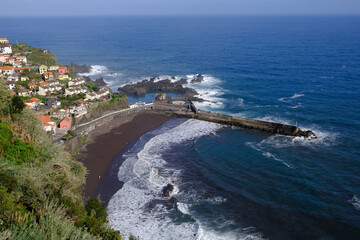 Seixal seafront, Madeira Island, Portugal