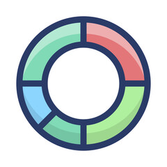 Circle Chart Vector 