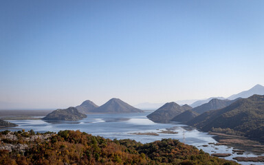 Le lac Skadar au Monténégro