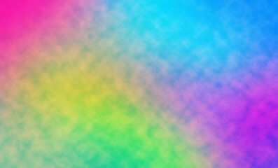 Abstract Blurred gradient rainbow or pastel color background and cloud texture. can use for valentine, Christmas, Mother day, New Year. free text space. 