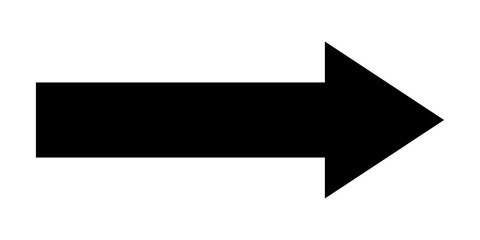 Arrow icon. Black arrow sign isolated. Vector graphic element. Web arrow navigation. Vector illustration, eps10.