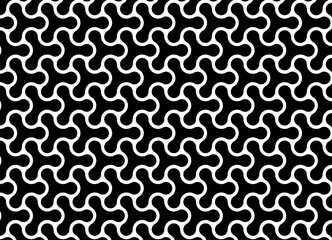 Abstract background, interesting  pattern black and white, vector design.
