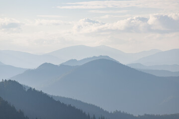 Magic mountains of the Carpathians