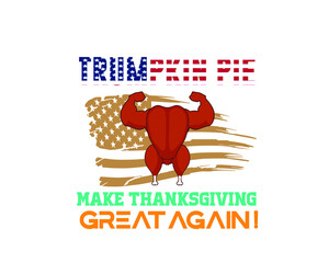 rooster and hen design happy thanksgiving