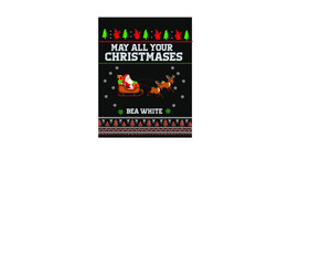 black christmas t shirt background