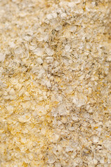 Stone natural background of coquina, silicate bricks and cement or concrete plates.