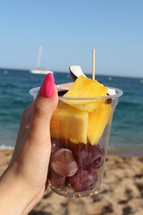 cocktail on the beach