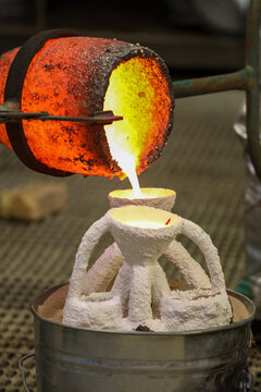 Bronze Pour
